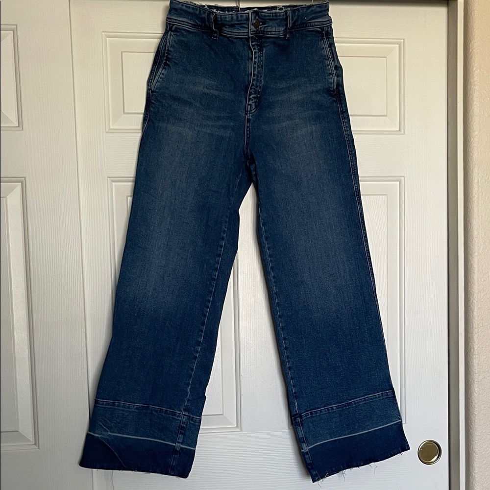 FP Movement by Free People Dark Blue Flare Jeans